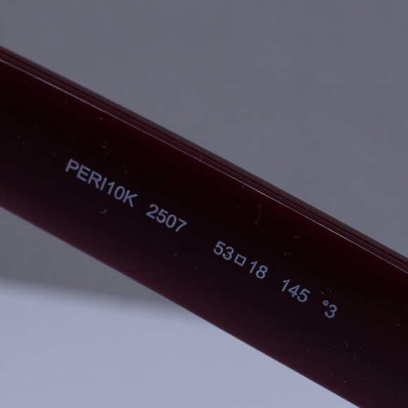 Palm Angels PERI10K MALIBU 2507 Cat Eye Sunglasses - Red/Dark Grey - Picture 7 of 9